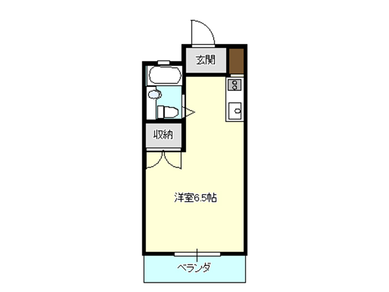 【賃貸物件番号0264】登野城地区、便利な立地の1K物件です。